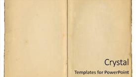  Presentation with scrap book - Cool new presentation with pages from a vintage book backdrop and a lemonade colored foreground