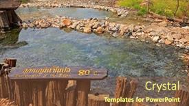  Presentation with water springs - PPT layouts enhanced with pai-thailand-march-9-pong background and a tawny brown colored foreground