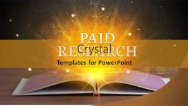  Presentation with action research in education - Slide deck consisting of paid-research-inscription-coming-out background and a gold colored foreground