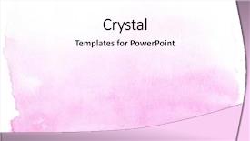  Presentation with watercolor design - Slide set featuring watercolour paimting - texture watercolor background painting background and a white colored foreground