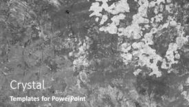  Presentation with cracked wall - Audience pleasing slides consisting of paint-daubed-wall-with-cracked backdrop and a gray colored foreground