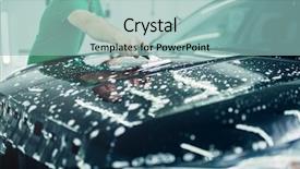  Presentation with methods to protect against unwanted precnancy in m - Colorful slides enhanced with paint shop automobile - specialist prepares car for protect backdrop and a light blue colored foreground