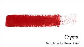  Presentation with ink - Slide set enhanced with blood spill - ink splat background and a white colored foreground