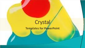  Presentation with enamel - Slides enhanced with  background and a  colored foreground