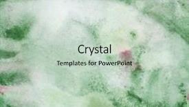  Presentation with paint pastel - Presentation theme consisting of paint useful for element desig background and a soft green colored foreground