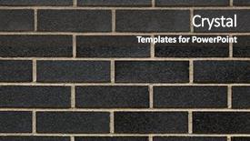  Presentation with cement-paint - Audience pleasing presentation design consisting of paint with a dark grey backdrop and a dark gray colored foreground