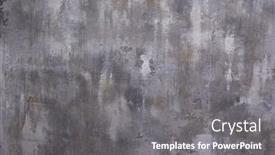  Presentation with canvas - Audience pleasing theme consisting of painted-background-canvas-texture backdrop and a gray colored foreground