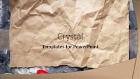  Presentation with abstract art - Beautiful slides featuring painted-background-texture-and-paints backdrop and a lemonade colored foreground