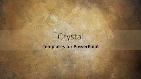  Presentation with wall paint - PPT theme having painted-background-texture-as-abstract background and a coral colored foreground