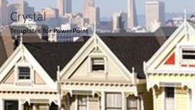  Presentation with san francisco - Colorful slides enhanced with two children doing homework together in kitchen backdrop and a coral colored foreground