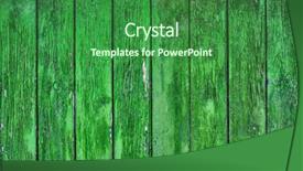  Presentation with green - PPT theme enhanced with old lock cylinder with a background and a pink colored foreground