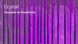  Presentation with purple wall - Slide deck enhanced with painted old wooden wall purple background background and a violet colored foreground