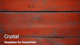  Presentation with wall - Beautiful slides featuring painted old wooden wall red backdrop and a tawny brown colored foreground