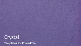  Presentation with purple wall - Amazing PPT layouts having painted stucco wall on burano backdrop and a violet colored foreground