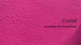  Presentation with paint white brick wall - Cool new presentation design with painted stucco wall on burano backdrop and a red colored foreground