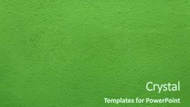  Presentation with green lagoon - Presentation theme enhanced with painted stucco wall on burano background and a forest green colored foreground