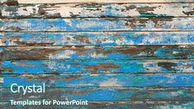  Presentation with caribbean - PPT layouts with painted textures in costa maya background and a ocean colored foreground