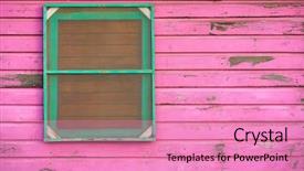  Presentation with maya - Theme enhanced with painted wall in costa maya background and a  colored foreground