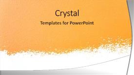  Presentation with wall paint - Amazing theme having s background orange real texture backdrop and a light gray colored foreground