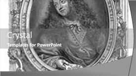  Presentation with long hair - Audience pleasing slides consisting of painter-petrus-paulus-sevin backdrop and a gray colored foreground