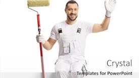  Presentation with paint roller - 