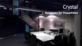  Presentation with company - Audience pleasing PPT theme consisting of painting company - dark boardroom backdrop and a wine colored foreground