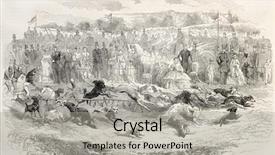  Presentation with journal - PPT theme having  background and a  colored foreground