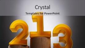  Presentation with podium finish - Theme enhanced with 1 2 3 - stock image of the 123 background and a light gray colored foreground