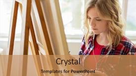  Presentation with school technology - Cool new theme with  backdrop and a  colored foreground