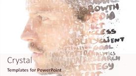  Presentation with portrait of a horse - Cool new presentation theme with paintography-a-portrait-combined backdrop and a lemonade colored foreground