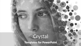  Presentation with portrait of a sleeping sloth - Colorful slide set enhanced with paintography-a-portrait-combined backdrop and a gray colored foreground