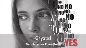  Presentation with rock minerals portrait - Theme featuring paintography-a-portrait-combined background and a gray colored foreground