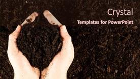  Presentation with rich - Presentation featuring pair-of-hands-cupping-dark background and a wine colored foreground