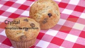 Presentation with chocolate chip - Colorful theme enhanced with portrait of a female white swan swimming backdrop and a light blue colored foreground