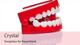  Presentation with pure white - PPT theme enhanced with pair of joke wind up background and a red colored foreground