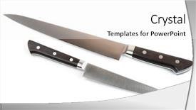  Presentation with stainless steel - Presentation theme featuring pair of new stainless steel background and a white colored foreground