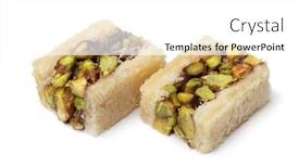  Presentation with cookies - Presentation theme enhanced with pair-of-traditional-syrian-cookies background and a white colored foreground