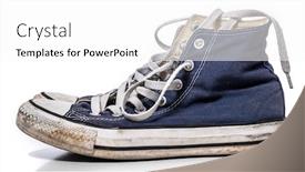  Presentation with classic - Colorful PPT layouts enhanced with pair-of-worn-vintage-styled backdrop and a white colored foreground