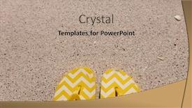  Presentation with pair - PPT theme enhanced with pair-of-yellow-and-white background and a coral colored foreground