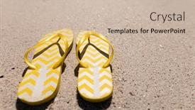  Presentation with pair - Amazing slides having pair-of-yellow-and-white backdrop and a soft green colored foreground