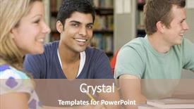  Presentation with college student money - Presentation design with pakistani education - college students studying in library background and a coral colored foreground