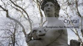  Presentation with royal blue education - Cool new PPT layouts with palace of aranjuez in madrid backdrop and a light gray colored foreground