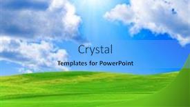  Presentation with divine - Cool new PPT theme with palace of nature divine backdrop and a light blue colored foreground