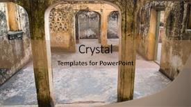  Presentation with old india - Cool new theme with humanoid robots - blue camera character on their backdrop and a light gray colored foreground