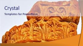  Presentation with excavation - Presentation featuring palace of the tyrant background and a sky blue colored foreground