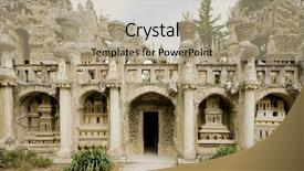  Presentation with wedding france - Amazing PPT layouts having palais ideal du facteur cheval backdrop and a coral colored foreground