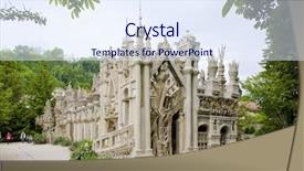  Presentation with wedding france - Audience pleasing slides consisting of palais ideal du facteur cheval backdrop and a sky blue colored foreground