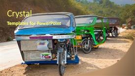  Presentation with philippines - PPT layouts having palawan-philippines-march-28-2106 background and a tawny brown colored foreground