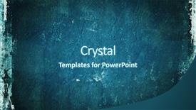  Presentation with torn paper - Amazing presentation having pale blue - illustration of old folded paper backdrop and a ocean colored foreground