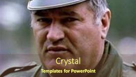  Presentation with leaders - PPT theme consisting of pale-bosnia-may-7-general background and a  colored foreground